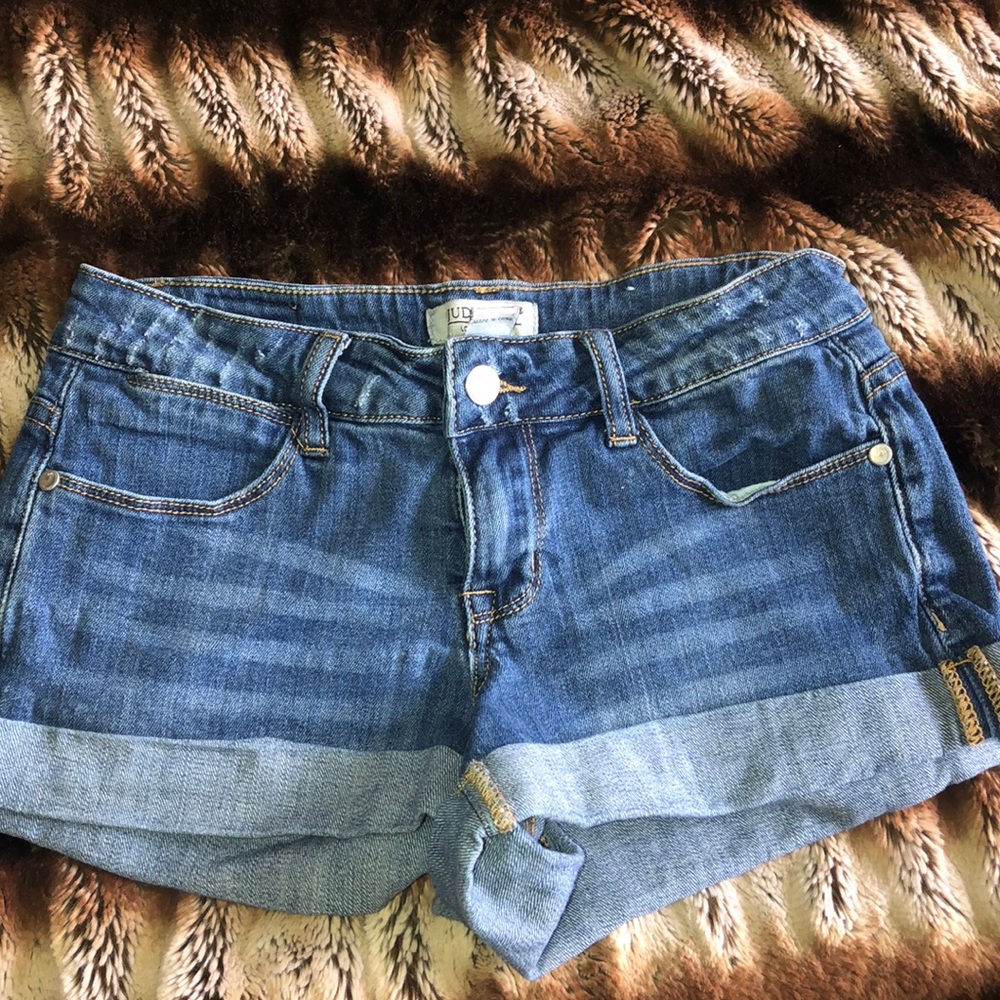 Denim shorts!